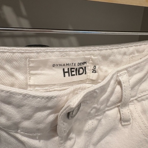 Dynamite Denim - Dynamite White Flare & Wide Leg Jeans